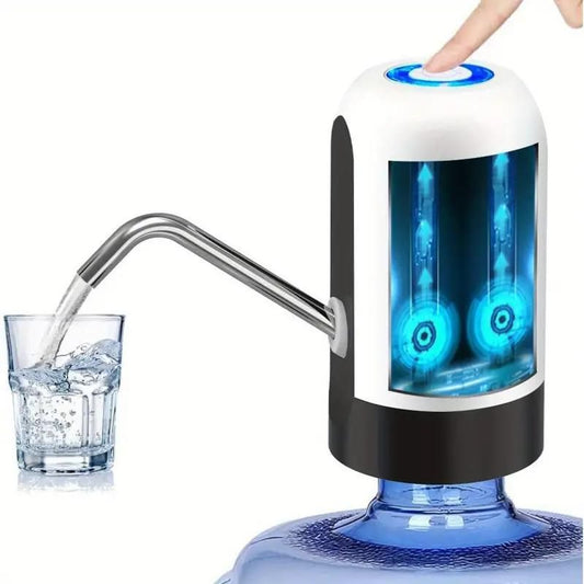 5 Gallon Automatic Electric Water Dispenser Pump - USB Charging, Portable, and Easy-to-Use