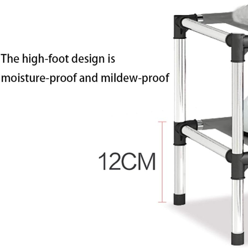 5 Layer Stainless Steel Pipe Layers Shoe Rack