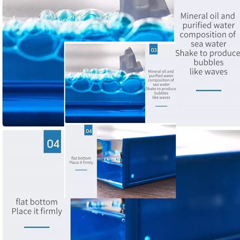 Navy Blue Unsinkable Titanic Ship Decor, Perfrect For Car Dash-Board