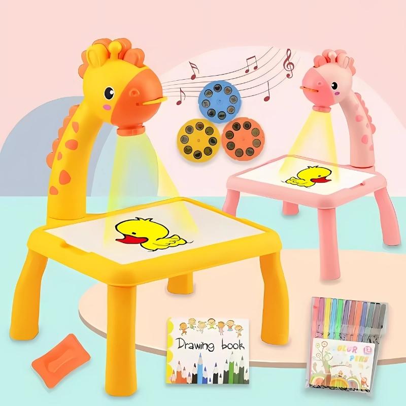 Smart, Giraffe LED Projector Light Art Drawing Board