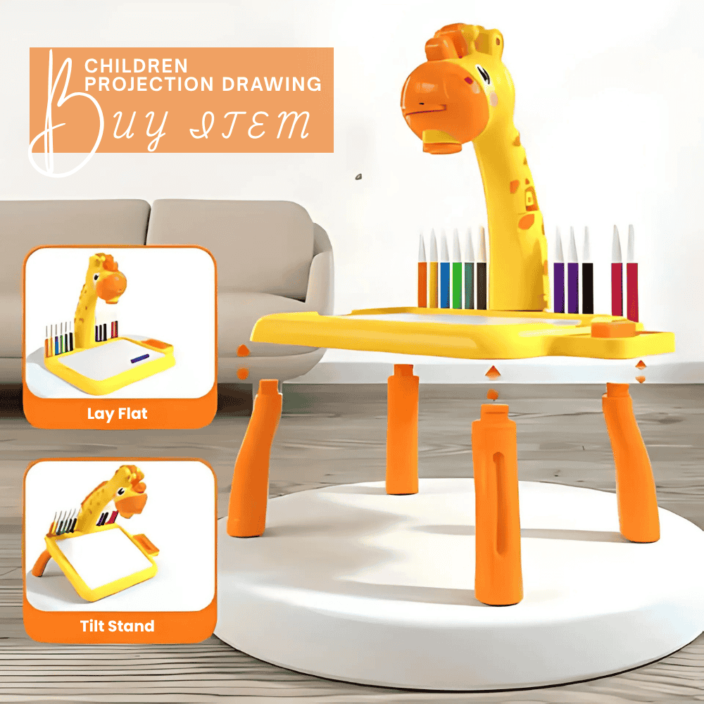 Smart, Giraffe LED Projector Light Art Drawing Board