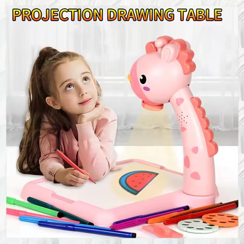 Smart, Giraffe LED Projector Light Art Drawing Board