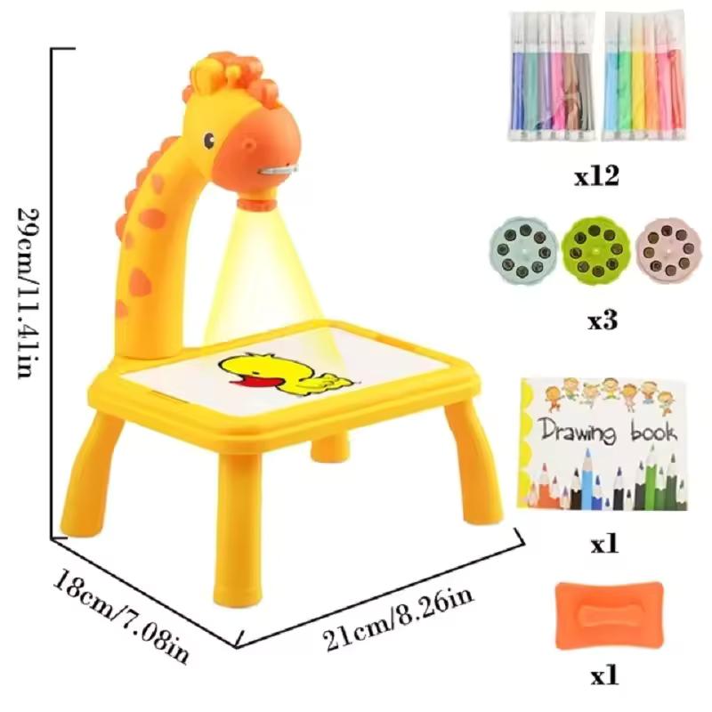 Smart, Giraffe LED Projector Light Art Drawing Board