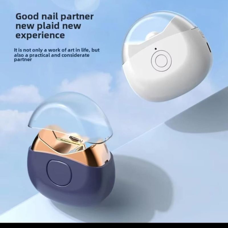 Electric Automatic Nail Clippers - Precision Fingernail Cutter & Filer - Rechargeable & Smooth Trimming