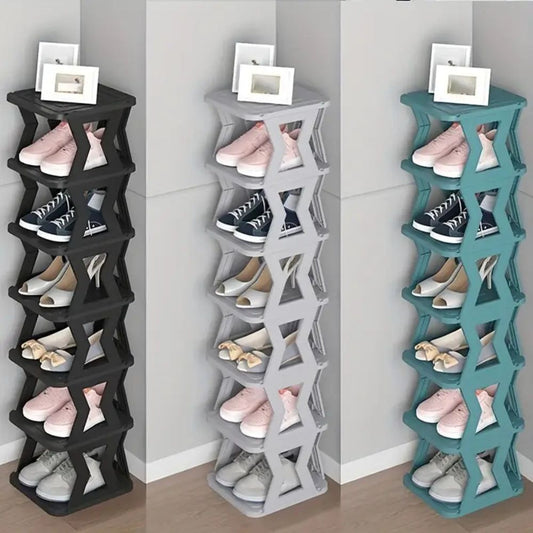 High Quality, Unique X shaped Shoe Rack - Durable Plastic