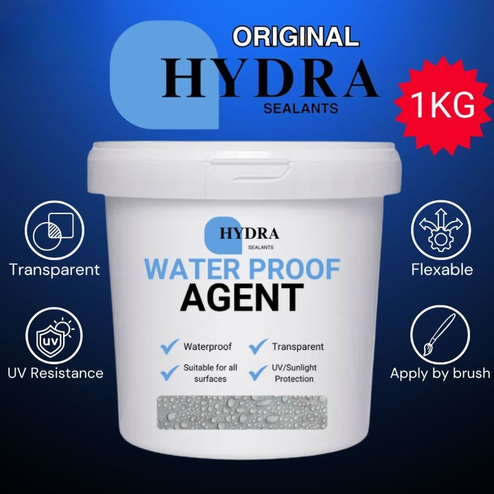 Hydra Water Proof Agent, Anti Leakage Agent + Free Brush Gift ✨