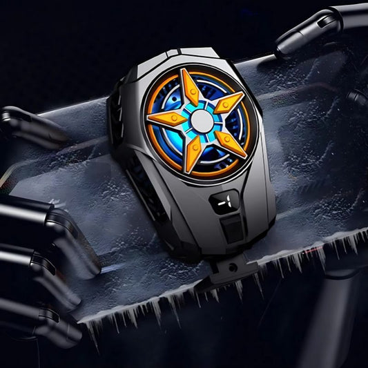 Practical Phone Cooler Fan, Easy & Smart Digital Display ❄