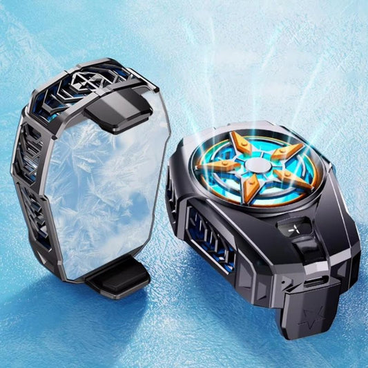 Practical Phone Cooler Fan, Easy & Smart Digital Display ❄
