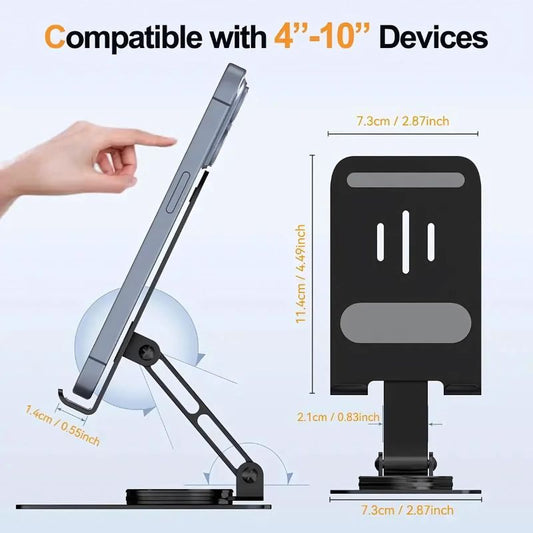 Adjustable cell phone tablet multi functional 360 degree stand 🔁