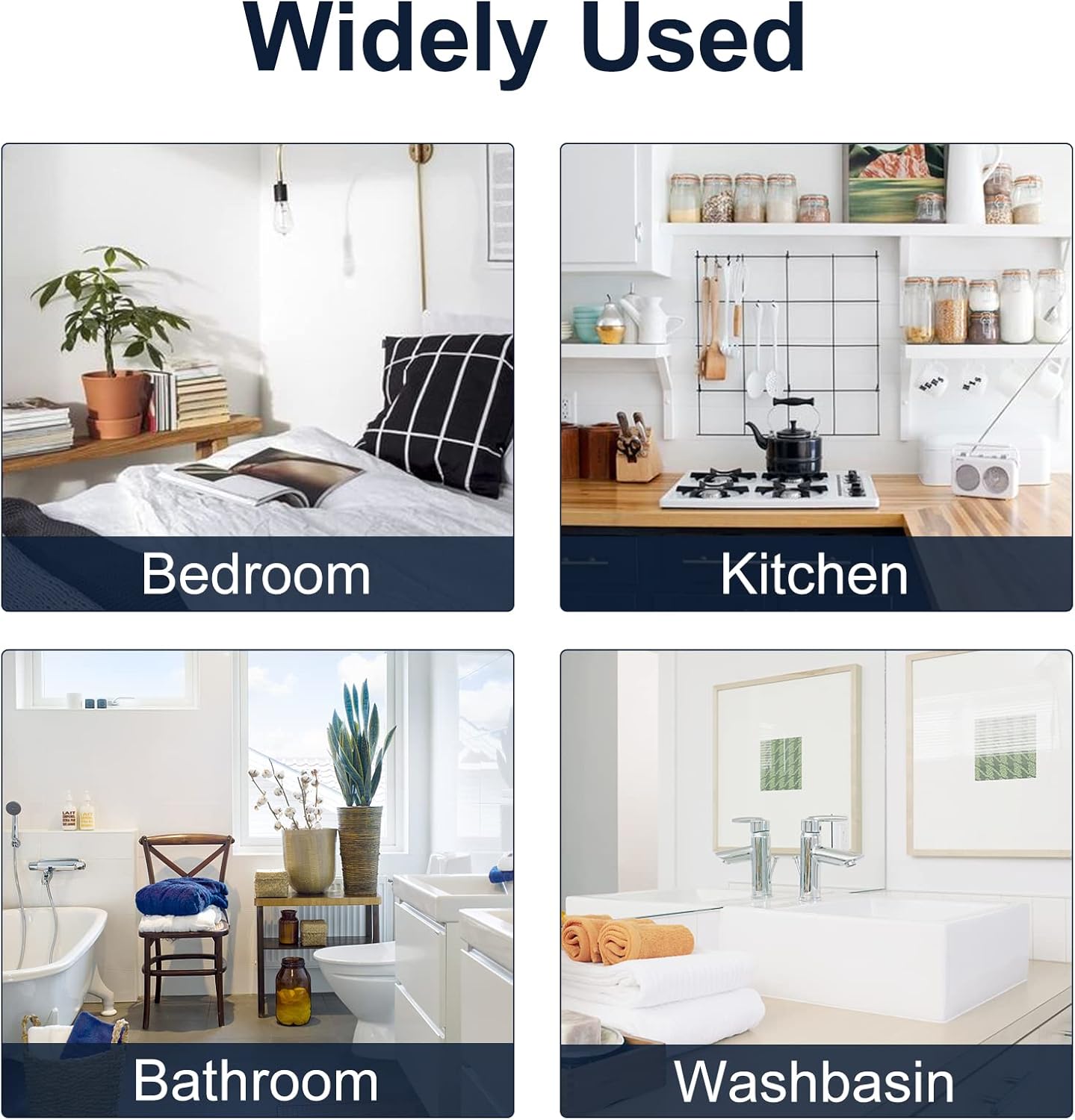 Multipurpose Bathroom/Kitchen Corner Storage Organizer - Comes With Hook