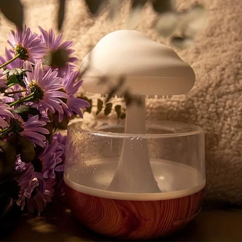 Rainy Cloud Humidifier, Relax Lamp, USb Rain Sound Diffuser 💦
