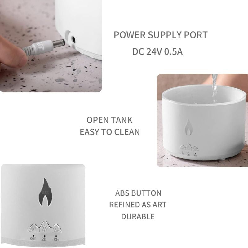 Volcano Lava Humidifier, Relax Lamp, Aromatherapy Volcano Diffuser 🔥