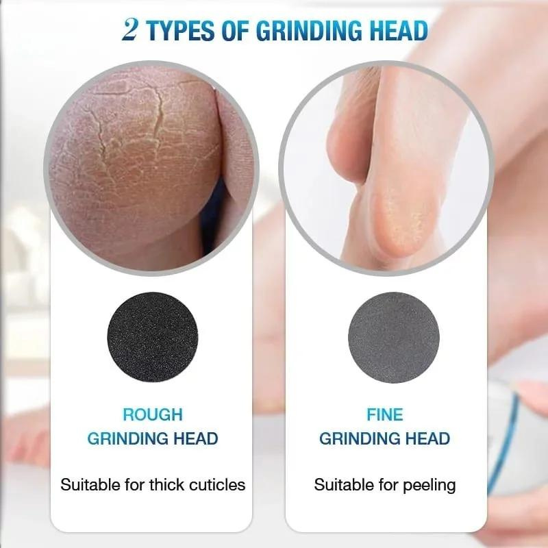 2 in 1 Electric Callus Remover for Feet, With Free Foot Polish 🎉