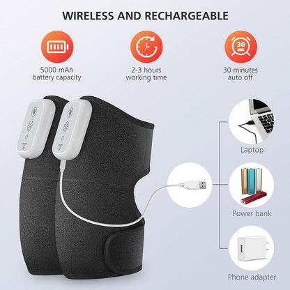 Kneeᴵᴹ Massager + Heating Therapy – Rechargeable