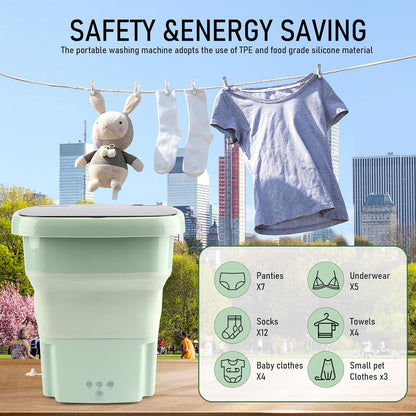 SmartFoldᴵᴹ Mini Washer + Dryer - 9L Water Capacity