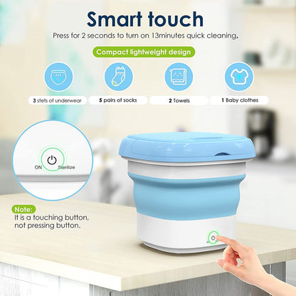 SmartFoldᴵᴹ Mini Washer + Dryer - 9L Water Capacity