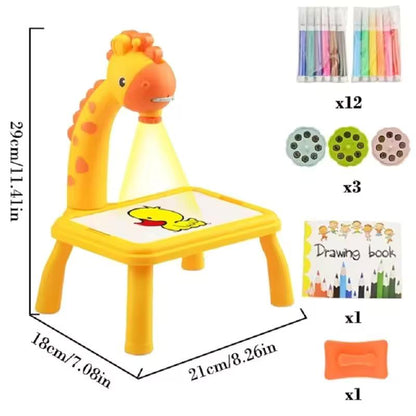 Smart, Giraffe LED Projector Light Art Drawing Board