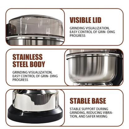 High Quality Stainless Steel Electric Grinder, Kitchen Favorite