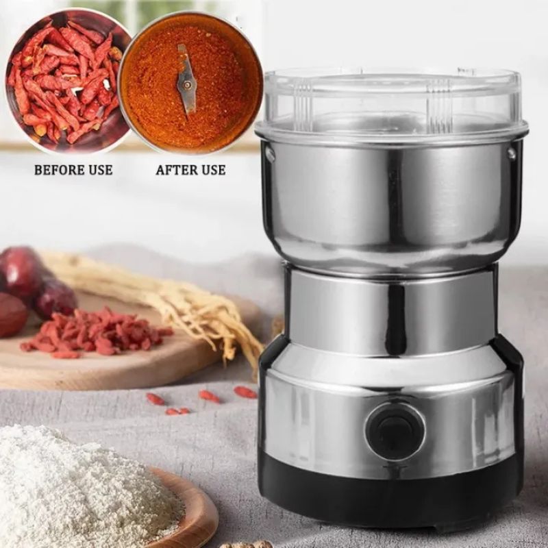 High Quality Stainless Steel Electric Grinder, Kitchen Favorite
