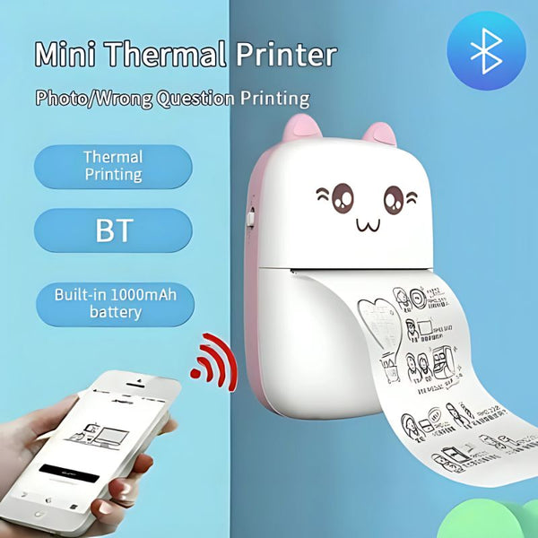 Pocket Printer: Portable, Wireless, Fun Photo Printing for Kids on Android & iOS!"