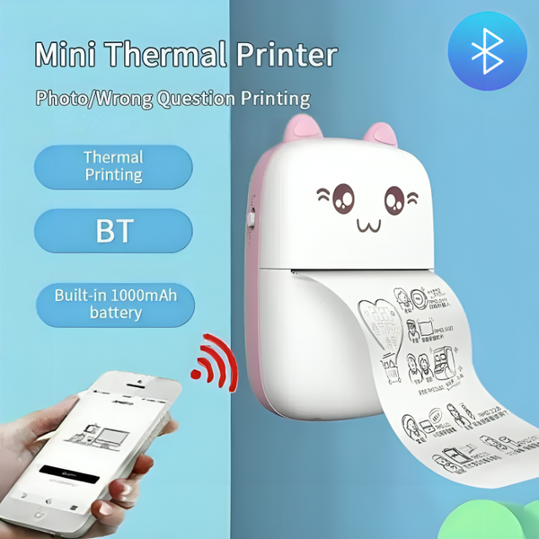 Pocket Printer: Portable, Wireless, Fun Photo Printing for Kids on Android & iOS!"