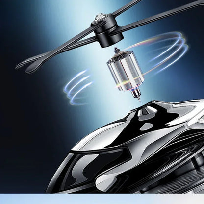 Revitalize Your Ride: Introducing the Car Solar Helicopter Perfume Diffuser With Scent 🚗🚁