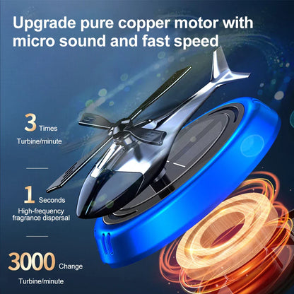 Revitalize Your Ride: Introducing the Car Solar Helicopter Perfume Diffuser With Scent 🚗🚁