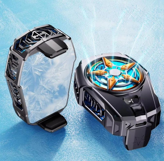 Practical Phone Cooler Fan, Easy & Smart Digital Display ❄