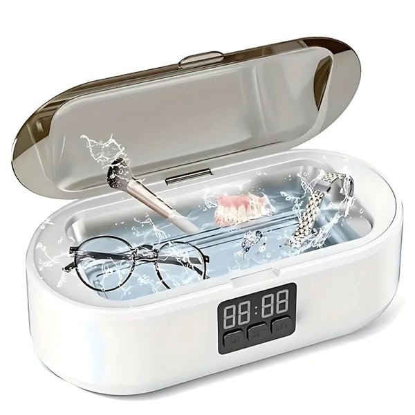 Ultrasonic Cleaner, Deep & Fast Cleaner for your Glasses, Accessories - much more. Easy to Use One Click 😉