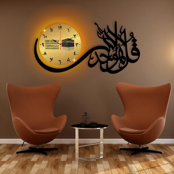 3d Wall Clock Wooden Wall Clock , For Bedroom ,Quartz Watch Diy Design