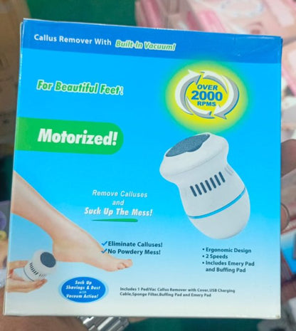 2 in 1 Electric Callus Remover for Feet, Re-chargeable, With Free Random Gift 🎉