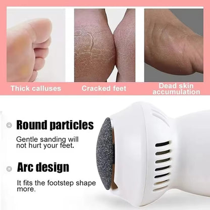 2 in 1 Electric Callus Remover for Feet, Re-chargeable, With Free Random Gift 🎉