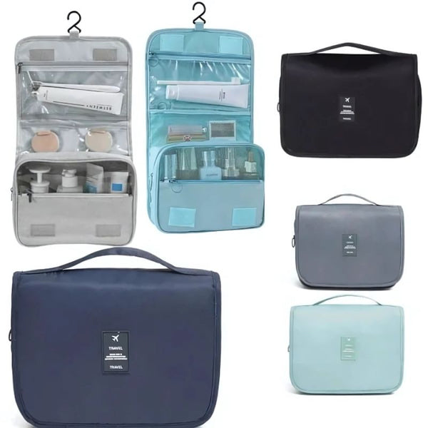 Makeup Organizer Hanging Travel Bag (random Color)