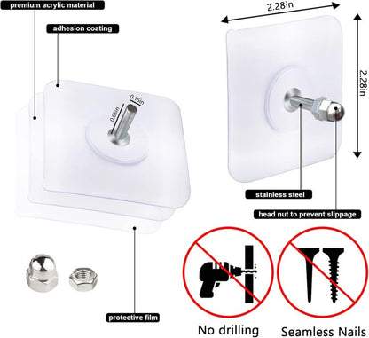 Multipurpose Bathroom/Kitchen Corner Storage Organizer - Comes With Hook