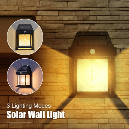 SmartGlowᴵᴹ Solar Wall Light – Motion Sensor & Waterproof