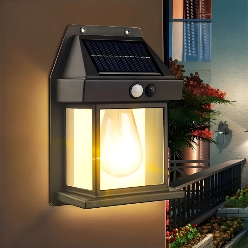 SmartGlowᴵᴹ Solar Wall Light – Motion Sensor & Waterproof
