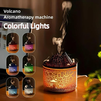 Volcano Lava Humidifier, Relax Lamp, Aromatherapy Volcano Diffuser 🔥