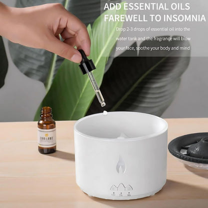 Volcano Lava Humidifier, Relax Lamp, Aromatherapy Volcano Diffuser 🔥