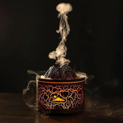 Volcano Lava Humidifier, Relax Lamp, Aromatherapy Volcano Diffuser 🔥